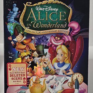 Alice In Wonderland 2-Disc Special Un-Anniversary Edition DVD 2010